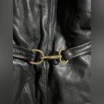 Coach Women’s  Black Leather Jacket Photo 6