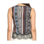 Clover Canyon  Sleeveless Top with Lace Size M. Photo 2