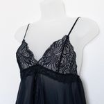 Victoria's Secret Y2K  Womens Babydoll‎ Top Size S Sheer Lace Lingerie Soft Goth Photo 3