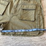 POL Womens Clothing Pocket Shorts Cotton Size Large Olive Green Minimalist Photo 4