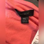 J.Crew NWT  Pink Off Shoulder‎ Tank Size XL Photo 1