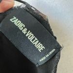 Zadig & Voltaire  small Black silk with Lace trim Camisole Photo 7