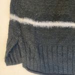 EVRI Black & White Striped Pullover Crew Neck Sweater Sz 3X Metallic Sparkles Photo 11