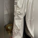 Gianni Bini  Cream Wide Leg Cargo Pants Photo 4