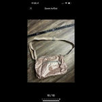 Kipling Reth Crossbody Purse Shoulder Bag Metallic Pink Adjustable Shimmer Photo 9