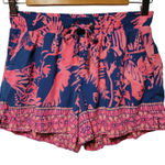 Lilly Pulitzer Lilly Pulitzer Katia Shorts Women Indigo Night Caw Drawstring Resort Size XXS Photo 0