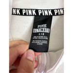 PINK - Victoria's Secret PINK Sweater Ultimate Quarter Zip Up Womens Athletic Jacket Size Large Photo 4