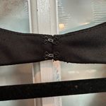 Mac Duggal Vintage  Y2K Black Long Sleeve Mini Dress Jewel Embellished Size 2 XS Photo 6