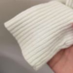 Woolrich mock neck quarter zip ribbed sweater sz S Photo 4