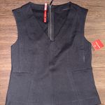 Spanx NWT  The Perfect Ponte V-Neck‎ Seamed Top small Photo 9