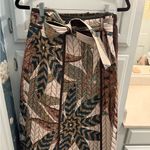 Marie Oliver  Leaf Pattern Quilted Skirt Photo 2