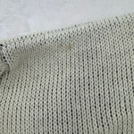 Vintage 80s Tiger Sweater Novelty Big Cats Black Cream Mobwife Made in the USA Size L Photo 9