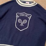 Pink Lily tennis boyfriend sweater Photo 1