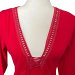 Y2K Red Lace Photo 1