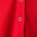 Tommy Hilfiger Women’s  Red Polo Button Shirt, Size 1X Photo 4