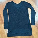 Lululemon The Sweater Life women's black waffle knit sweater tunic top Photo 2