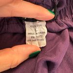 Source Unknown Vintage 1990s Purple 100% Silk Maxi Skirt Romantic Boho Hippie Goddess L Photo 5
