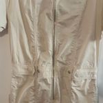 ZARA Women's Beige Cargo Jumpsuit Wide Leg Relaxed Fit Size S NWOT Photo 3