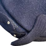 Neumann Endler 100% Wool Navy Blue Rhinestone Hat Fair Field Felts Cloche VTG Tan Photo 8