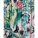 H&M Womens Pink Tropical Print Off Shoulder Top - Sz XS Photo 2