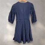 Odd Molly  Anthropologie Eyelet Embroidered Mini Wrap Two Step Flow Dress Sz‎ S Photo 2