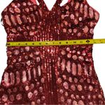 Bebe  addiction pink sequined mini dresz Photo 3