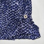 Vintage Ruby Rd Zip Up Blouse Jacket Blue Size 18 Photo 4