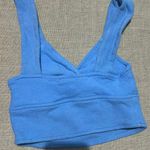 Madewell Blue Cropped Tank Photo 1