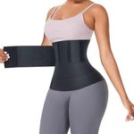 Waist Trainer Belt Tummy Wrap Black Photo 0