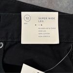 Universal Threads Mid-Rise Super Wide Leg Jeans - Black 12 Photo 4