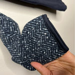 Columbia Sportswear Chevron Zigzag Print Fleece Mock Neck Pullover Cozy Warm Photo 4