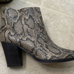 Zigi Soho  Snakeskin Pattern Ankle Booties Photo 0