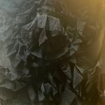 Miss Me  Couture Cocktail Little Black Dress Purple Trim Photo 12