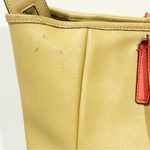 Coach  Bag Colorblock North South Tote 23891 Leather Dark Plume Bag Photo 4