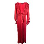 House of Harlow 1960 x Revolve sz. XS Vera Red Polka Dot Jumpsuit Photo 2