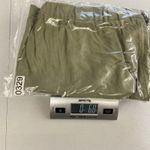 Banana Republic women's green pull on loose relaxed linen blend casual shorts L Photo 7