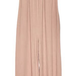 Socialite  Jumpsuit Women’s Size XS Wide Leg Sleeveless Toasted Almond NWT Photo 0