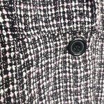 Forever 21 Black, Pink, & White Tweed Single Button Longline Coat Jacket Size Medium Photo 4