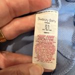 Sweaty Betty Sweaty Betty Harmonise Luxe Fleece Sweatshirt Coast Blue Sweater Photo 8