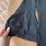 White House | Black Market WHBM classic ruffle sleeve sweater  Photo 2
