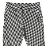 Betabrand  Black White Cat Catstooth Houndstooth Ankle Zip Pants sz M Petite Photo 8