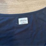 Wilfred Aritzia  Free Black Scoop Neck Long Sleeve Bodycon Mini Dress Size XS Photo 3