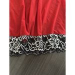 Avidlove Lace Babydoll Chemise Small Dark Red Sheer Mesh Halter Deep V Slip Dress Photo 8