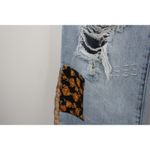 BDG Jeans Womens Blue Distressed Patch Work High Rise Cowboy Denim Stitching 26 Photo 3