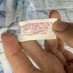 Vintage Figurfit Midi Nightgown Size S Purple White Floral Sleeveless Crochet Photo 5