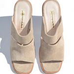 Sol Sana Dice Mule Taupe Suede Size 37 Photo 1