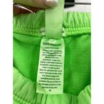 Good American Sweatpants Womens 7 4XL Pants Boyfriend Neon Green Cotton NWT Photo 8