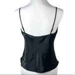 Victoria's Secret Victoria’s Secret Vintage Gold Label Spaghetti Strap Pajama Top Black Medium Photo 3