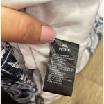 Perceptions  Navy and White Dress Petite XL Paisley Photo 3