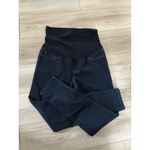 Liz Lange Maternity Dark Wash Denim Over Belly Skinny Jeans M M 8 10 Photo 1